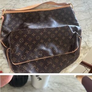 Louis Vuitton Brown Monogram Shoulder Bag